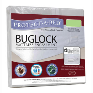 Buglock Bed Bug Proof Encasement Waterproof Mattress Protector by Protect-A-Bed