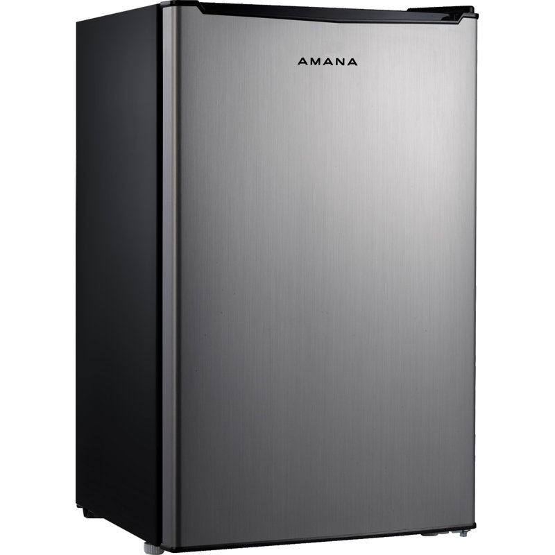 Amana 4 3 Cu Ft Compact Mini Refrigerator With Freezer Wayfair Compact Mini Refrigerator With Freezer