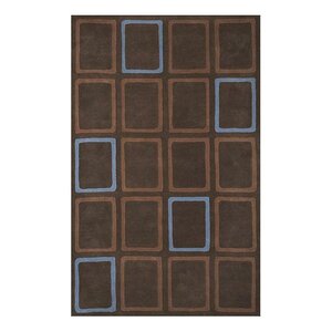 Clyde Hand-Woven Brown Area Rug