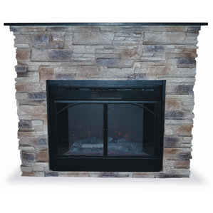 Stacked Electric Fireplace by Uniflame Corporation