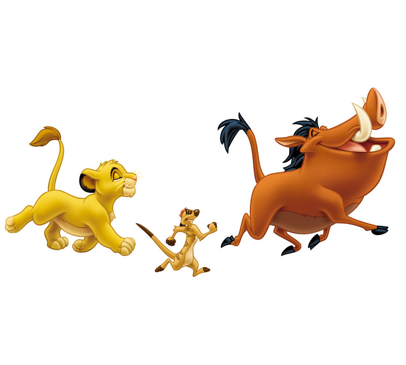 Wallhogs Disney The Lion King Giant Cutout Wall Decal ...