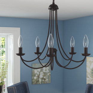 Non Electric Candle Chandelier Wayfair Emilia Candle Style Chandelier