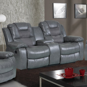 Addison Reclining Sofa by Brassex