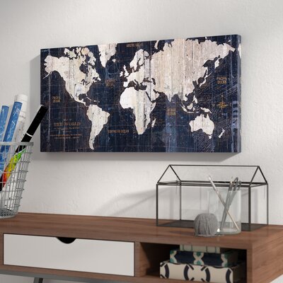World Map Wall Art