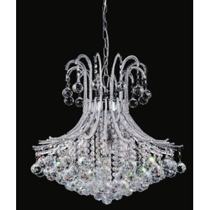 Idyllic 6-Light Crystal Chandelier