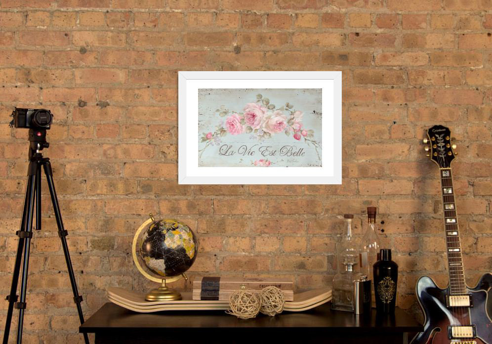 'Life Is Beautiful' Print & Reviews Joss & Main