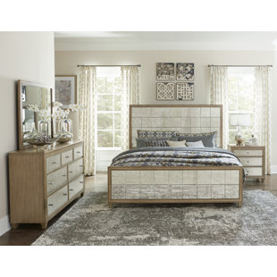 Mirrored Bedroom Furniture Wayfair Gunnar Standard Configurable Bedroom Set