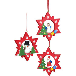 Assorted Stars Ornament (Set of 6)