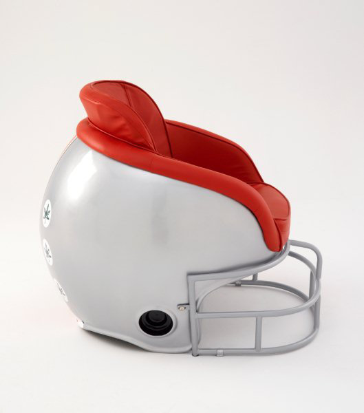 Butt'N Head NCAA Ohio State University Football Helmet Leather Lounge Chair & Reviews Wayfair