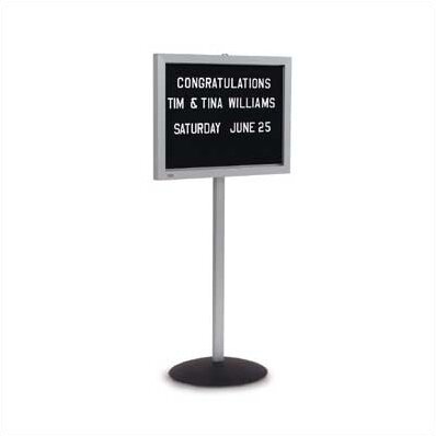 Marsh Single Pedestal Free-Standing Letter Board | Wayfair