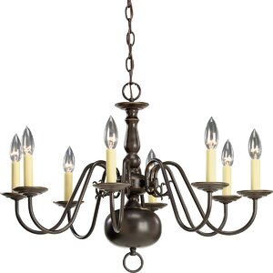 Doyle 8-Light Candle-Style Chandelier