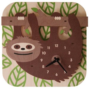 Sloth Wall Clock