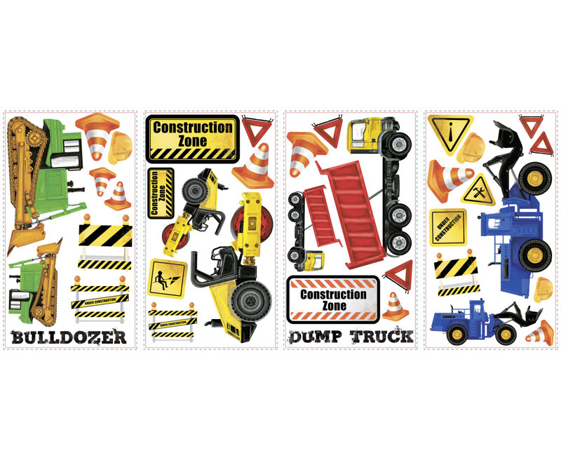 Wallhogs Construction Heavy Equipment Wall Decal Wayfair