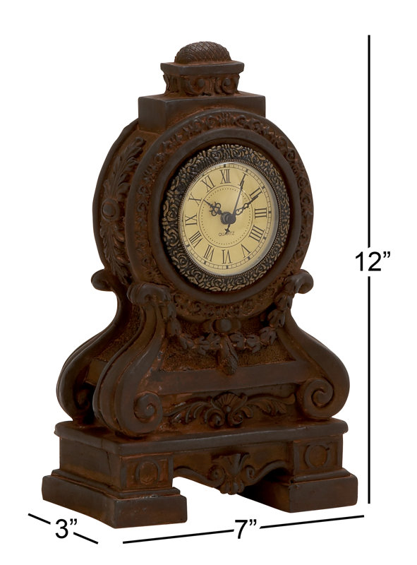 Cole & Grey Ceramic Table Clock & Reviews Wayfair