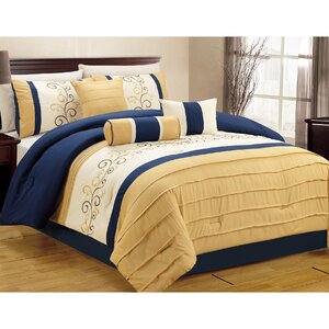 Amber 7 Piece Comforter Set