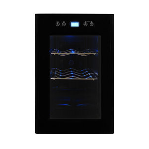 8 Bottle Single Zone Freestanding Wine Cooler
