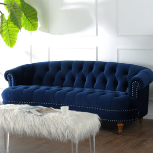 Navy Blue Chesterfield Sofa Wayfair Quickview