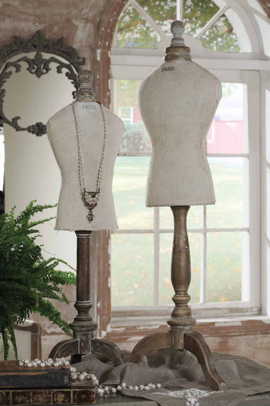 Birch Lane™ Vintage Dress Form Jewelry Holder & Reviews Birch Lane