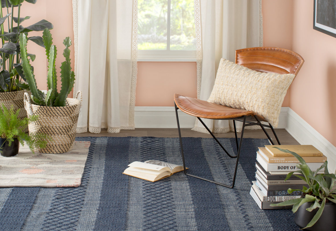 Fab Habitat Estate HandWoven Blue Indoor/Outdoor Area Rug & Reviews Wayfair