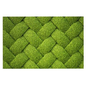 'Ivy Basket' Weave Decorative Doormat