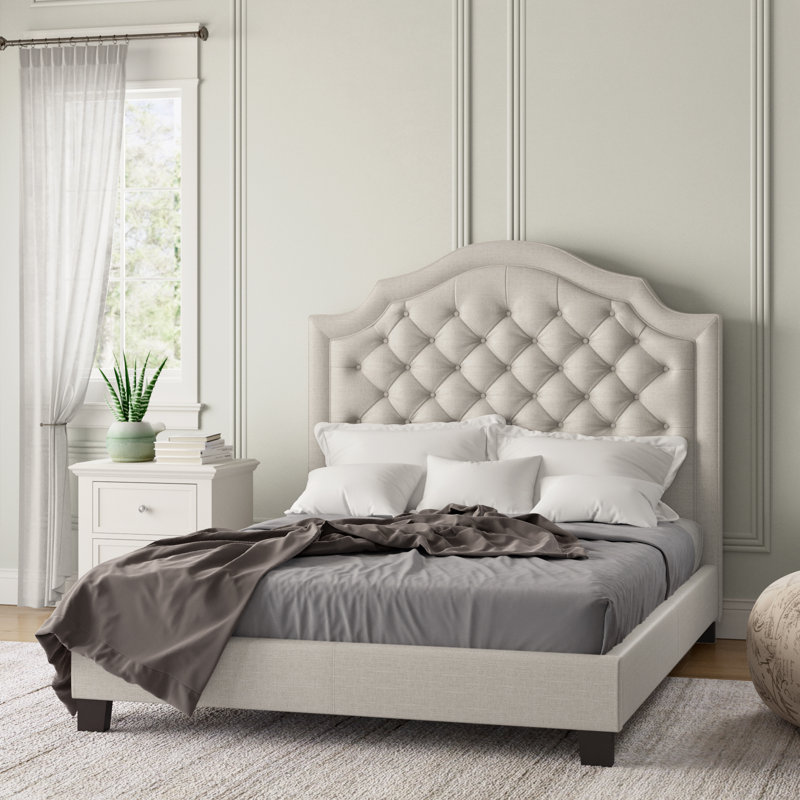 Wayfair Andover Mills Swanley Upholstered Standard Bed
