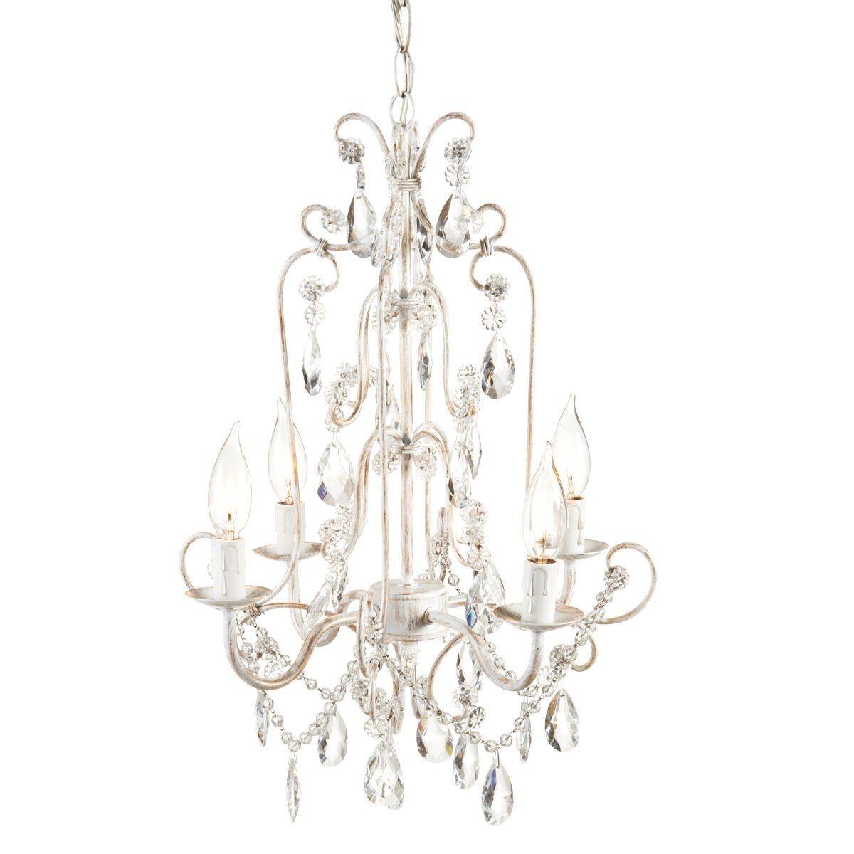 CBK 4-Light Crystal Chandelier & Reviews | Wayfair.ca