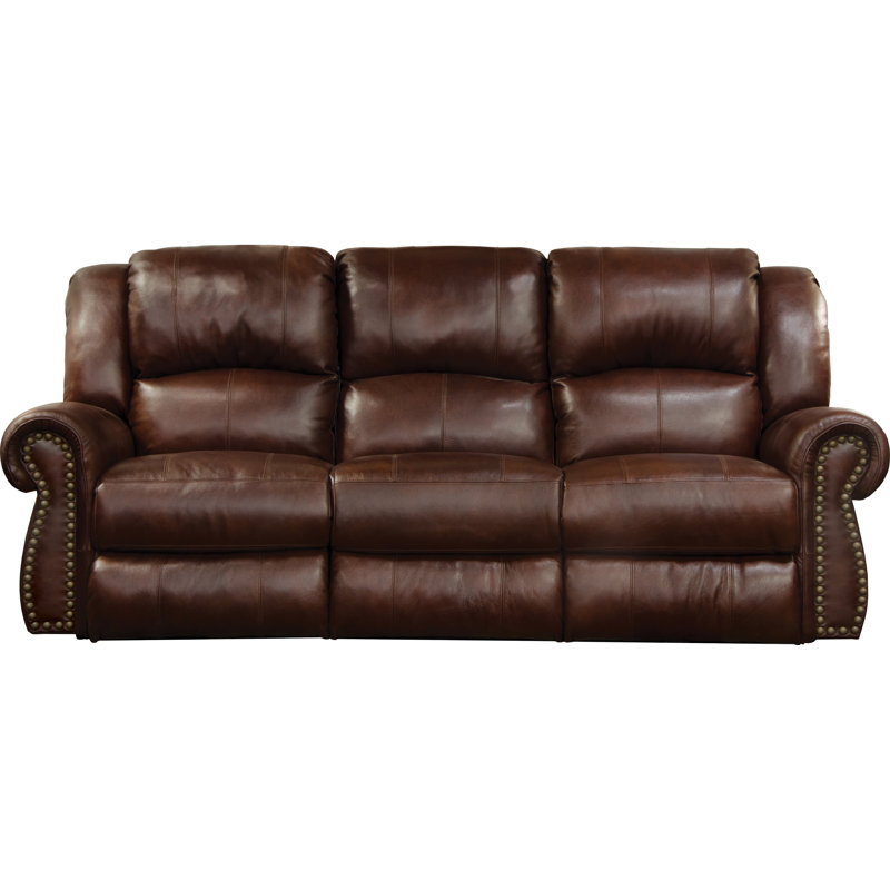 Messina Leather Reclining Sofa