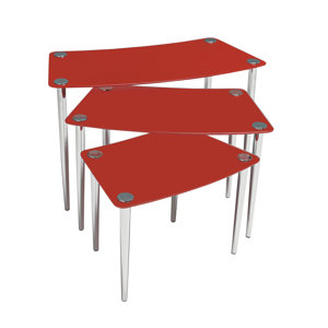 3-tlg. Satztisch-Set von Herdasa