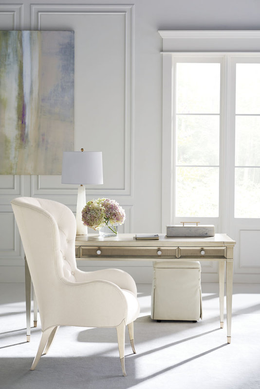 Leaf 3 Drawer Writing Desk and Chair Set