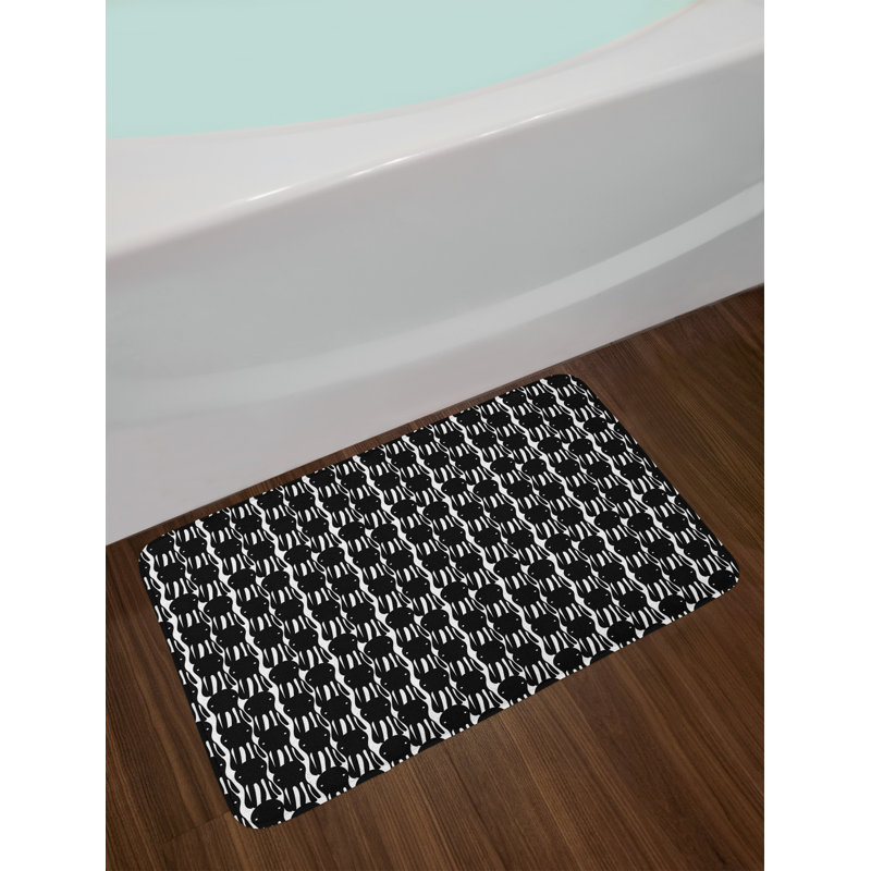 East Urban Home Abstract Octopus Bath Rug Wayfair Abstract Octopus Bath Rug