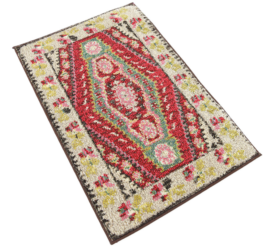 World Menagerie Broadway Brown/Cream Area Rug & Reviews Wayfair