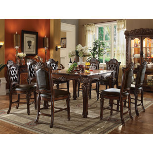9 Piece Pub Table Set Wayfair Gadd 9 Piece Pub Table Set