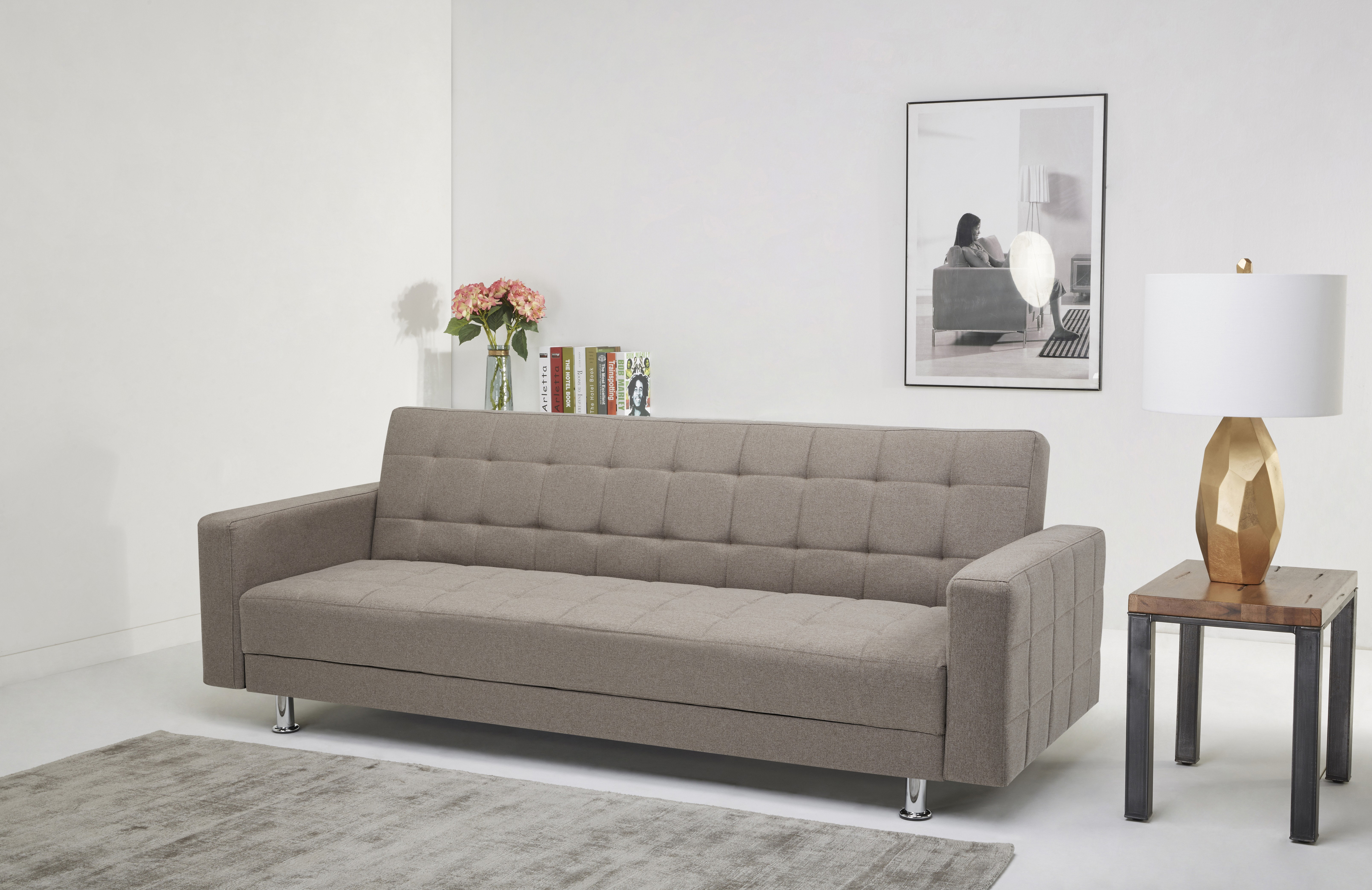 Leader Lifestyle Ruben Clic Clac Sofa Bed Wayfair Co Uk