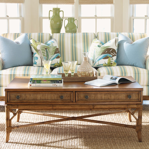 Tommy Bahama Home Beach House Coffee Table with Storage & Reviews Wayfair