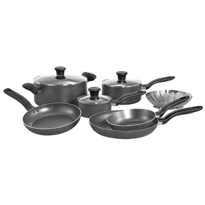 Initiatives Aluminum 10 Piece Cookware Set