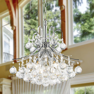 Carson 6-Light 60W Crystal Chandelier
