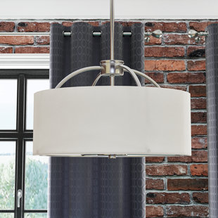 Dining Room Drum Lighting Wayfair Plutarchos 3 Light Drum Chandelier