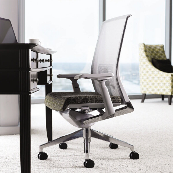 Haworth Very HighBack Mesh Desk Chair & Reviews Wayfair
