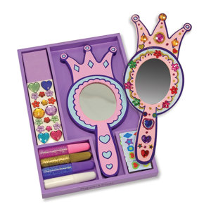 Decorate-Your-Own Princess Mirror Arts & Crafts Kit