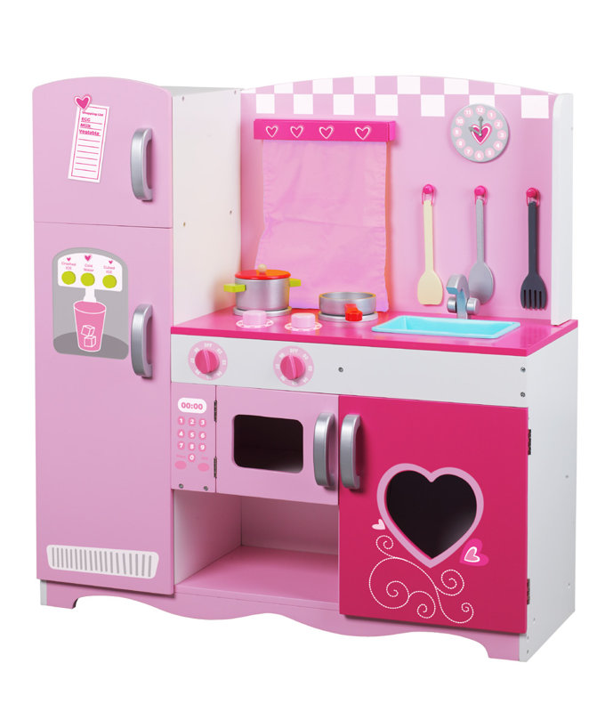 Classic Toy Wooden Kitchen Set & Reviews Wayfair