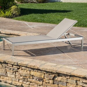 Durbin Aluminum Chaise Lounge