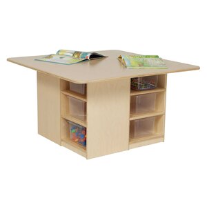 Cubbie Table with Twelve Trays