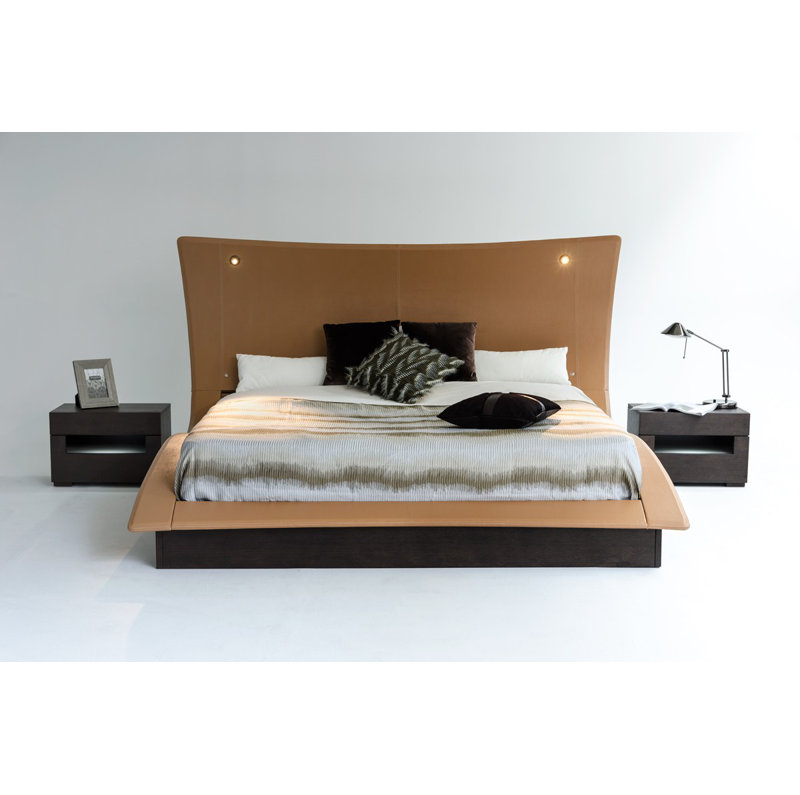 Orren Ellis Camron King Upholstered Platform Bed Wayfair Camron King Upholstered Platform Bed