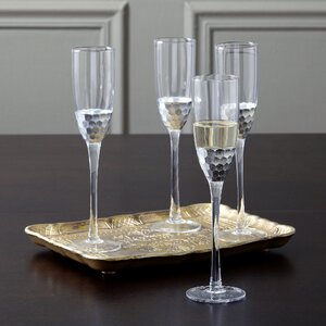 Chauncey Champagne Flutes (Set of 4)