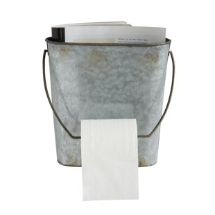 Toilet Paper Holders Joss Main Tin Wall Mounted Toilet Paper Holder