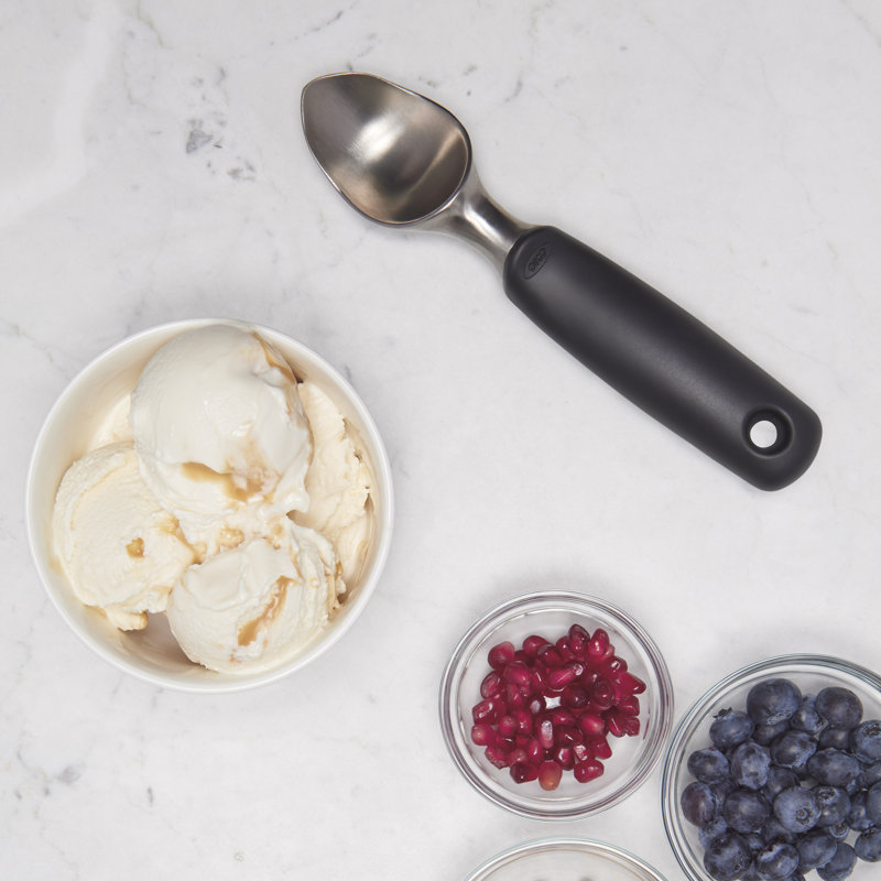 OXO Good Grips Solid Stainless Steel Ice Cream Scoop & Reviews Wayfair