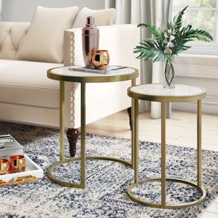 Nesting Tables You Ll Love Wayfair Selzer 2 Piece Nesting Tables
