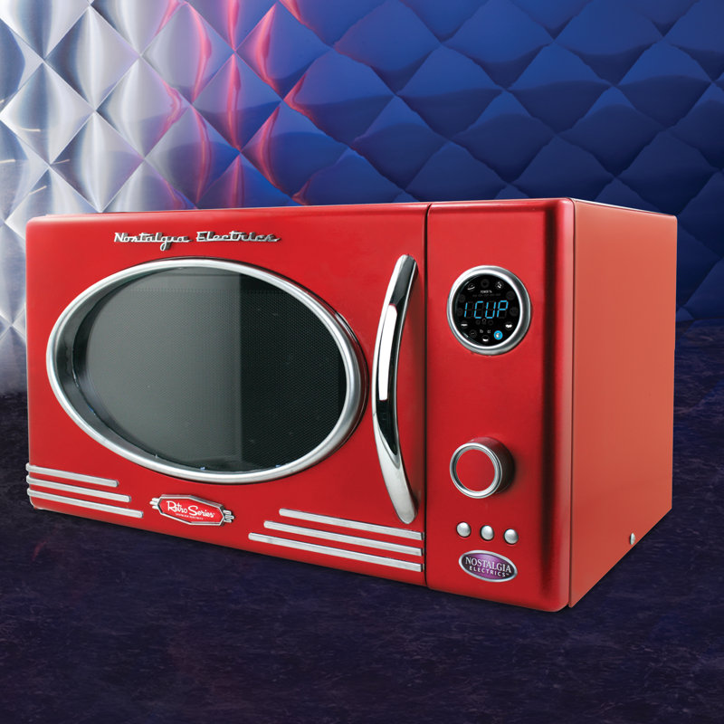 Nostalgia Electrics Retro Series 19 0 9 Cf Countertop Microwave Retro Series 19 0 9 Cf Countertop Microwave Oven