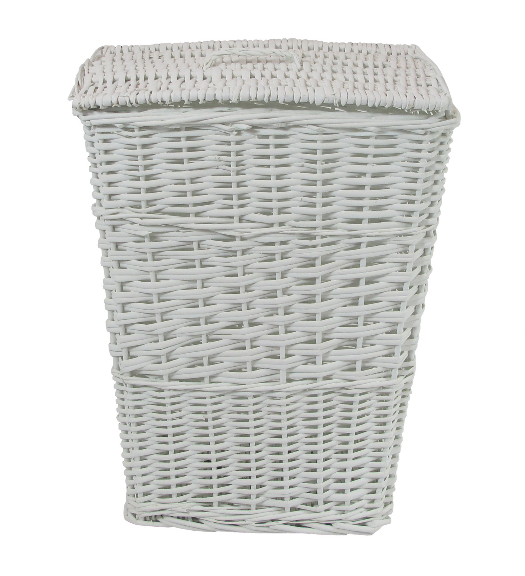 Redmon Rectangular Willow Wicker Laundry Hamper Reviews Wayfair