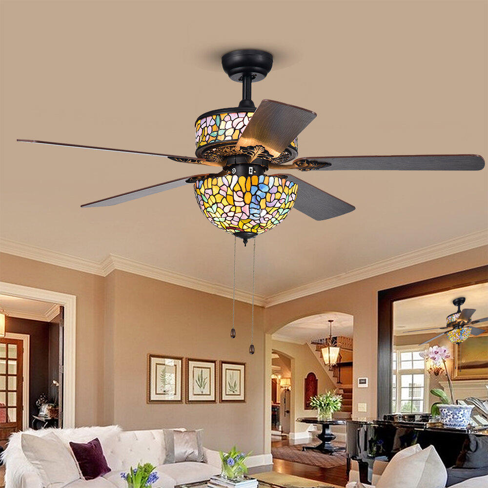 52 Petrillo 5 Blade Ceiling Fan